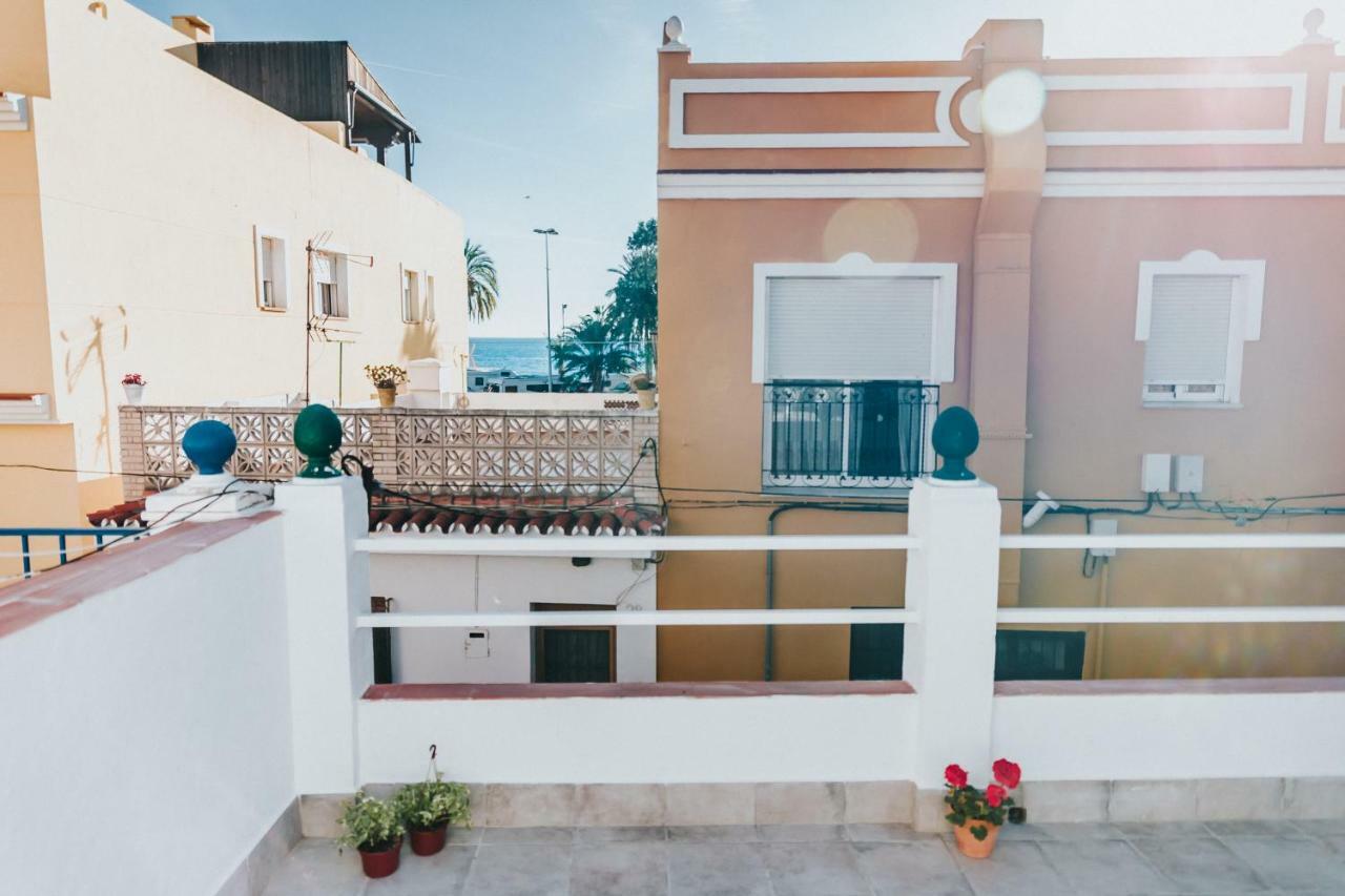 Malaga Beach House, 2 City Bikes, 2 Children'S Bikes, Wifi, Big Terrace, Bbq, Family, Childfriendly Bagian luar foto