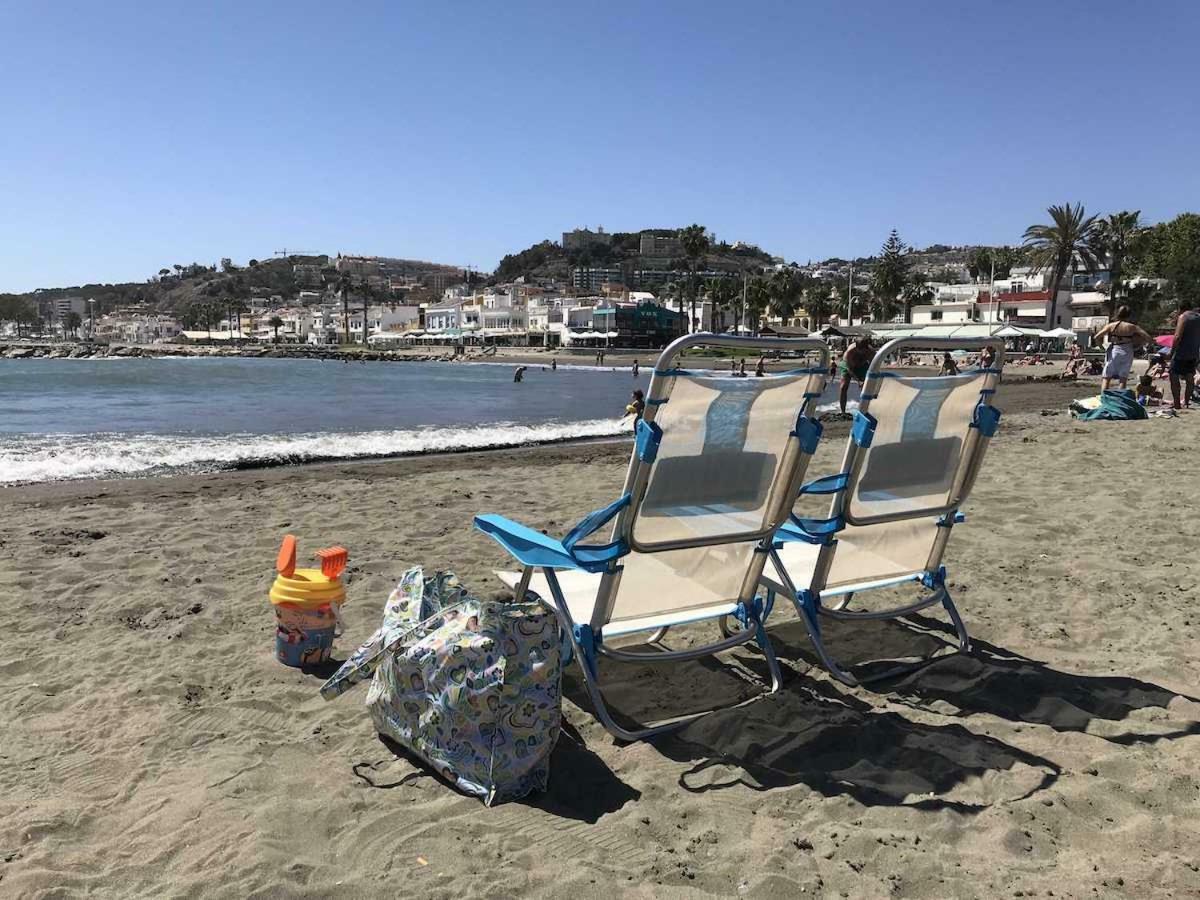 Malaga Beach House, 2 City Bikes, 2 Children'S Bikes, Wifi, Big Terrace, Bbq, Family, Childfriendly Bagian luar foto